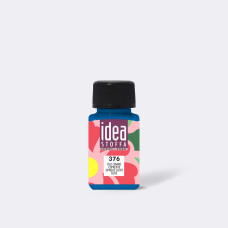 Краска для ткани Idea stoffa 60 мл Maimeri 376 синий светлый покрывной